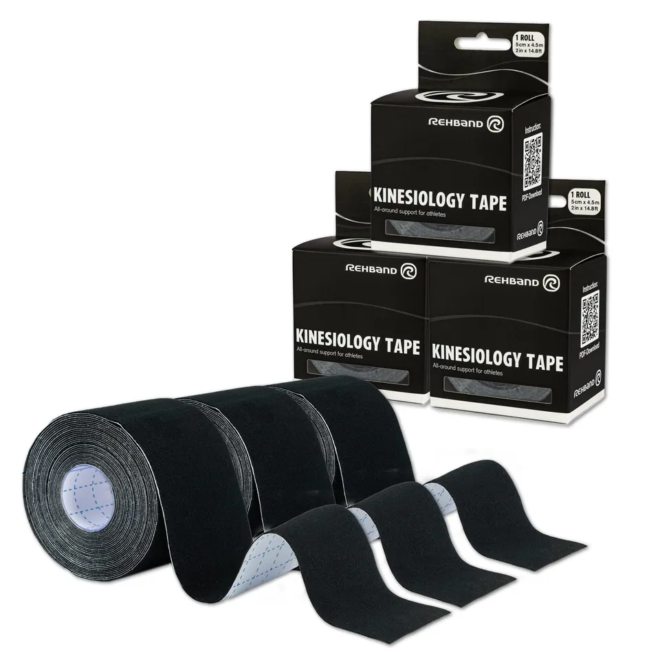 rehband-rx-kinesiology-tape-lastique-bande-physio-imperm-able-auto-application image 1