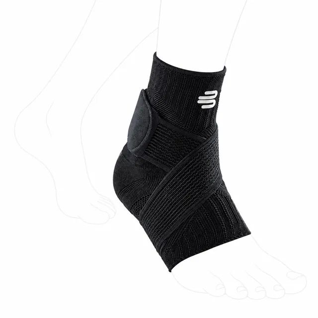 bauerfeind-sports-ankle-support-chevilli-re-noire-taille-m image 1
