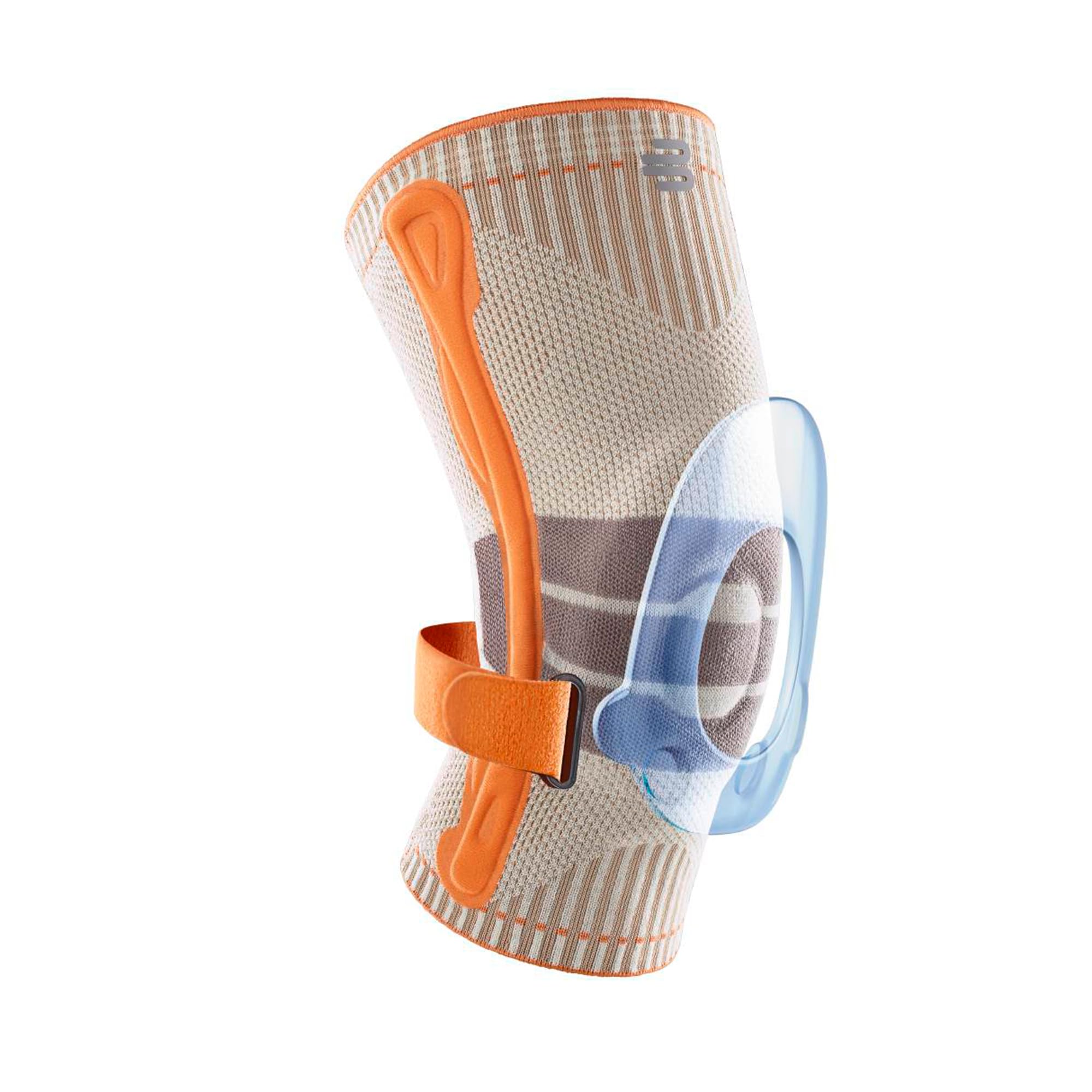 bauerfeind-outdoor-knee-support-genouill-re-randonn-e-taille-s-sandstone-orange image 5