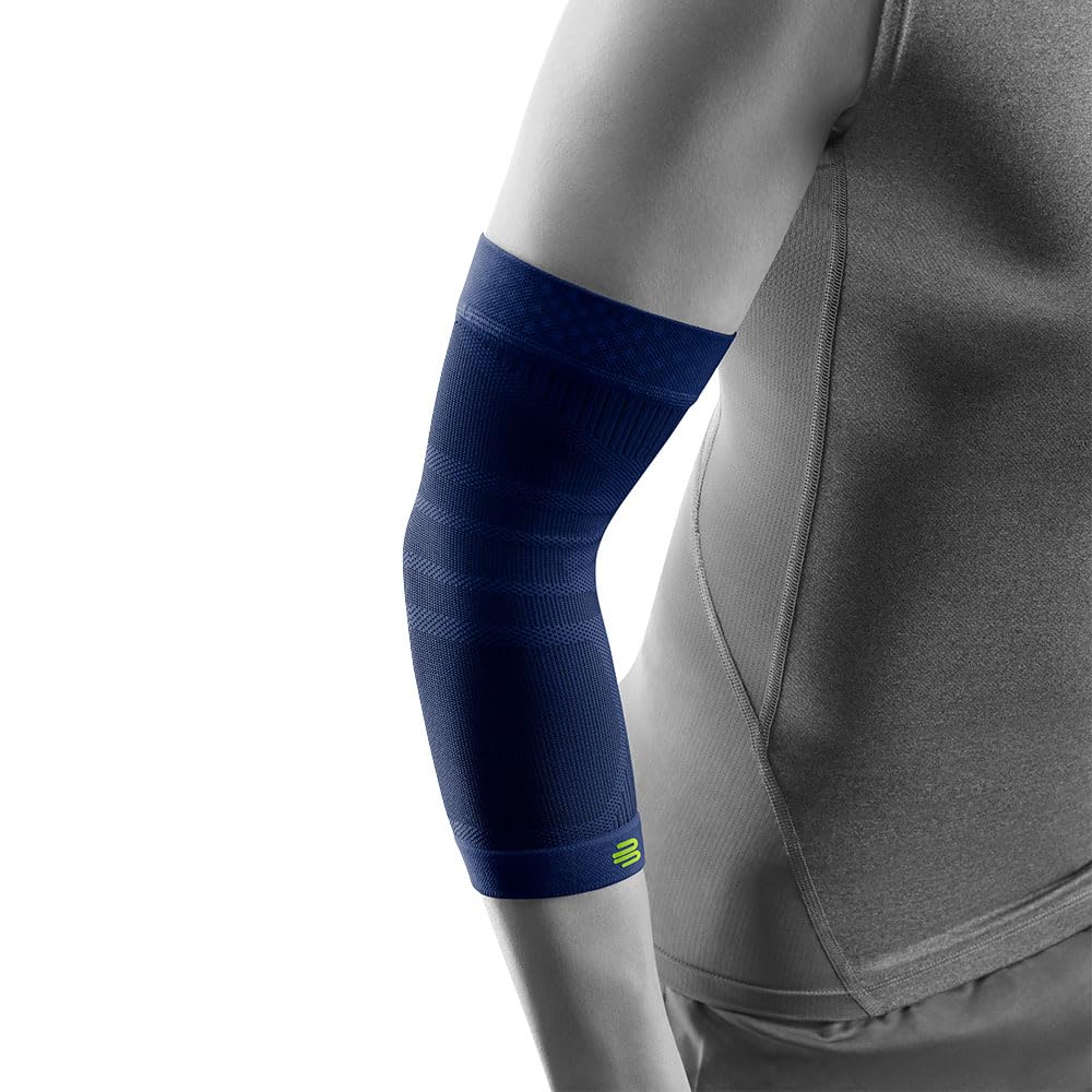 bauerfeind-sports-compression-coudi-re-bleu-marine-taille-m image 8