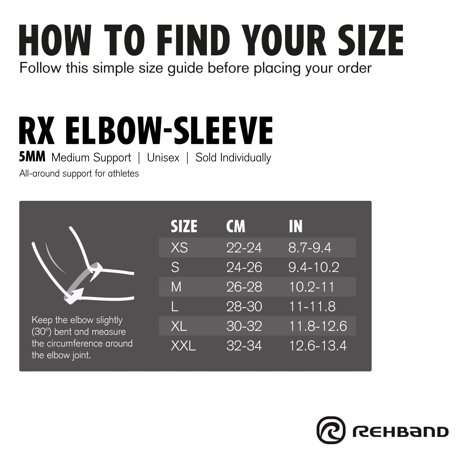 rehband-rx-elbow-support-5mm-coudi-re-n-opr-ne-halt-rophilie-unisexe image 5