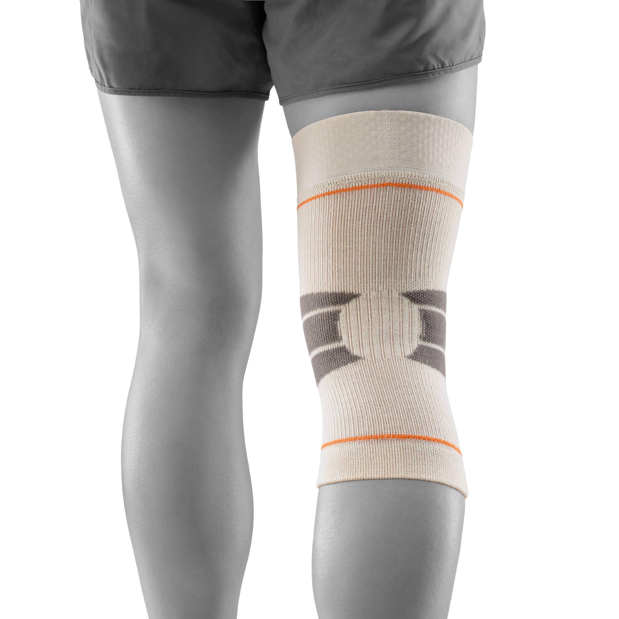 bauerfeind-outdoor-compression-genouill-re-de-randonn-e-taille-m-gr-s-orange image 3