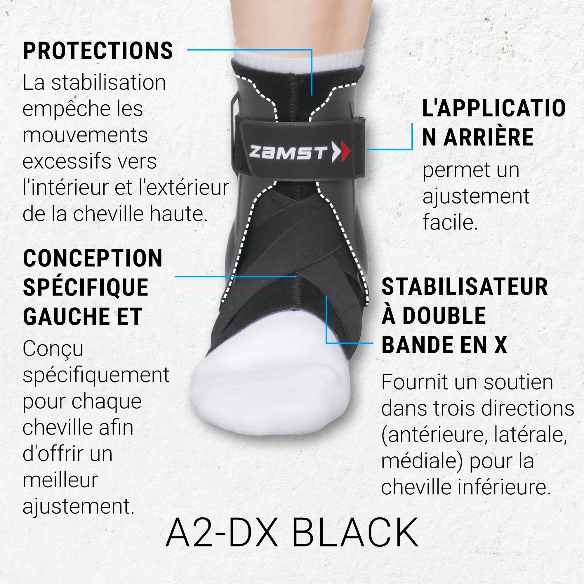 zamst-a2-dx-attelle-de-cheville-gauche-droite image 3
