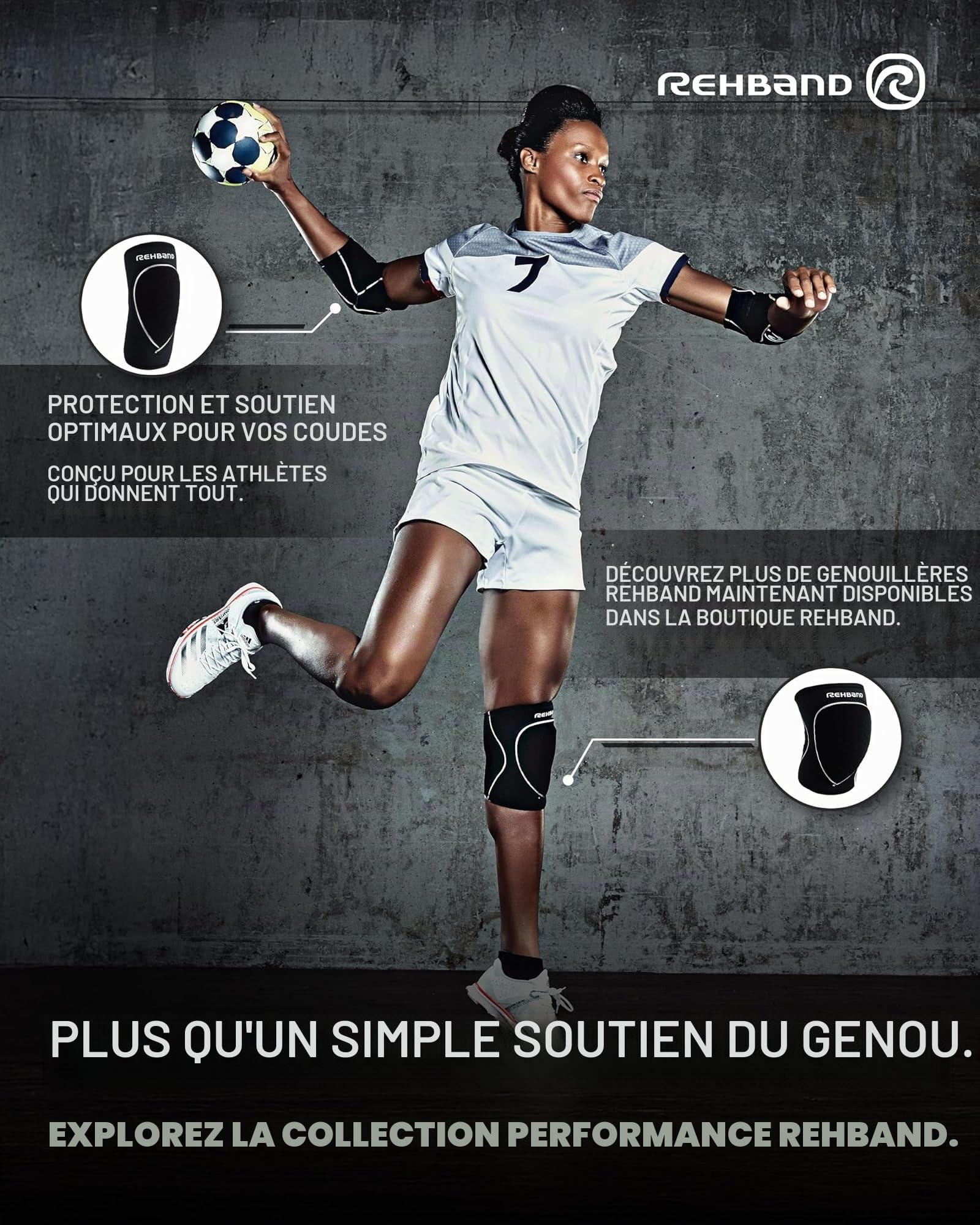 rehband-prn-knee-pad-5-mm-paire-de-genouill-res-volley-handball-noir-xl image 7
