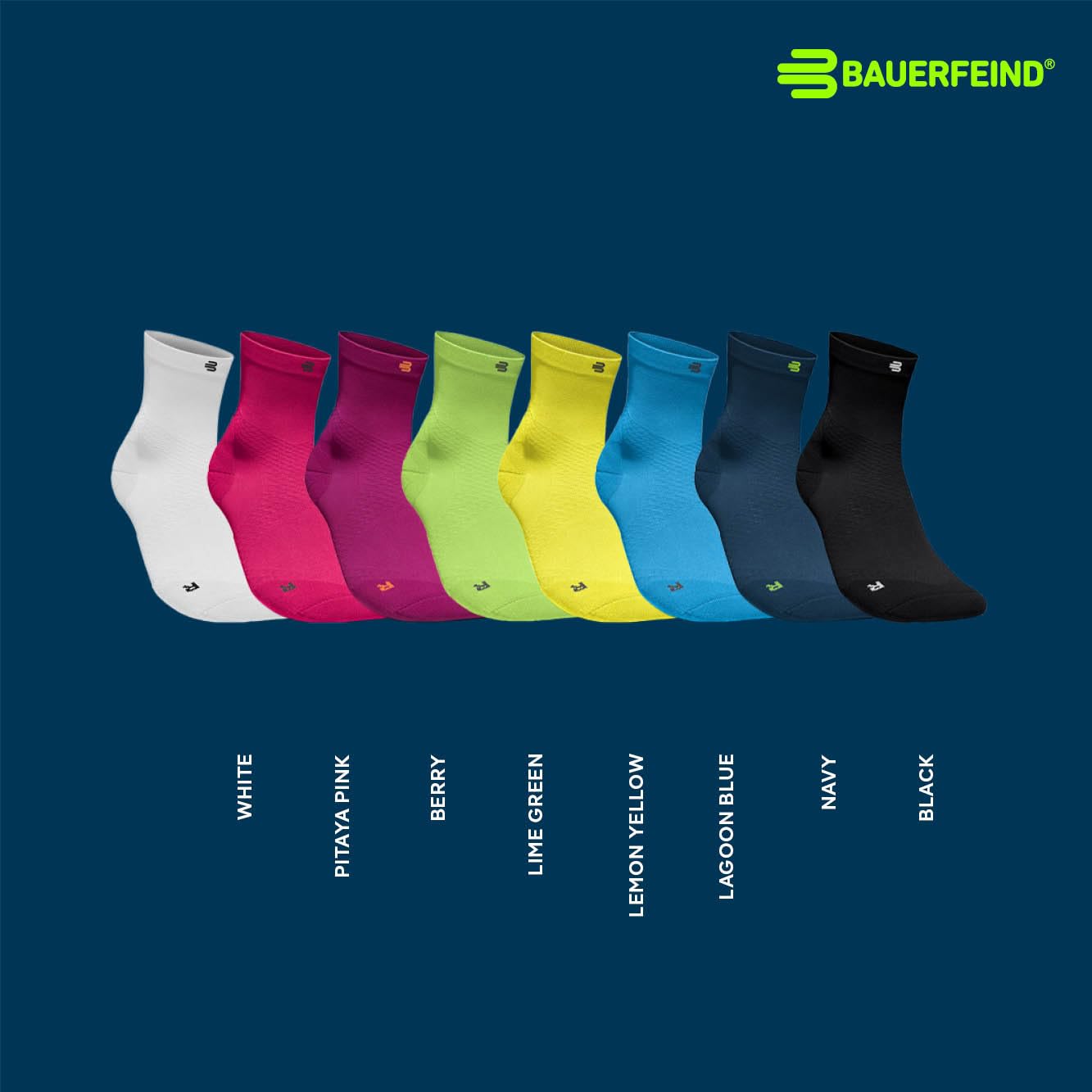 bauerfeind-run-ultralight-mid-cut-socks-chaussettes-running-mi-hautes-blanc image 5